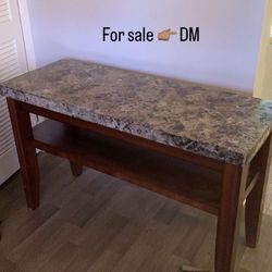 Granite Hall Table 