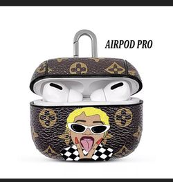 Leather Luxury Airpod Case Cover Pro and 1&2 Gen