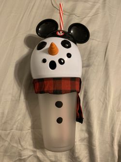 Disneyland Light Up Snowman Sipper