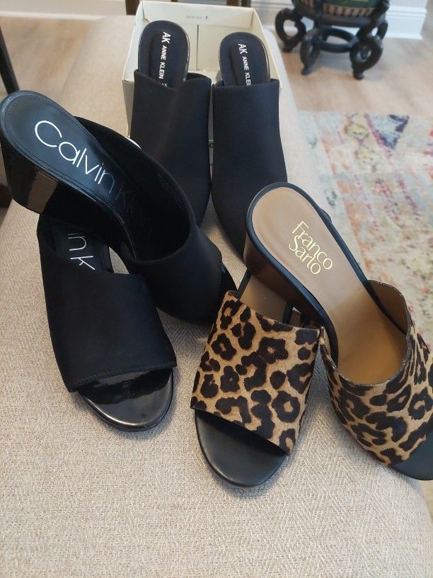 LADIES SHOES, 2 PAIR NEW NEVER WORN