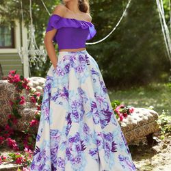 Purple Prom Dress 