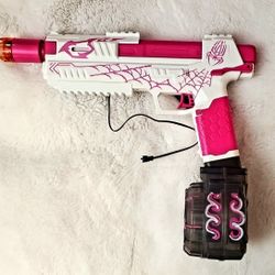 Electric Water Gun, 2 Toy Pistols & A Nerf 