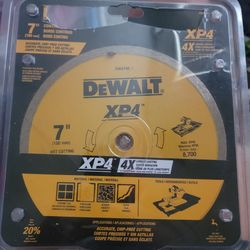 BRAND NEW  DEWALT XP4 7-inch premium tile diamond  blade
