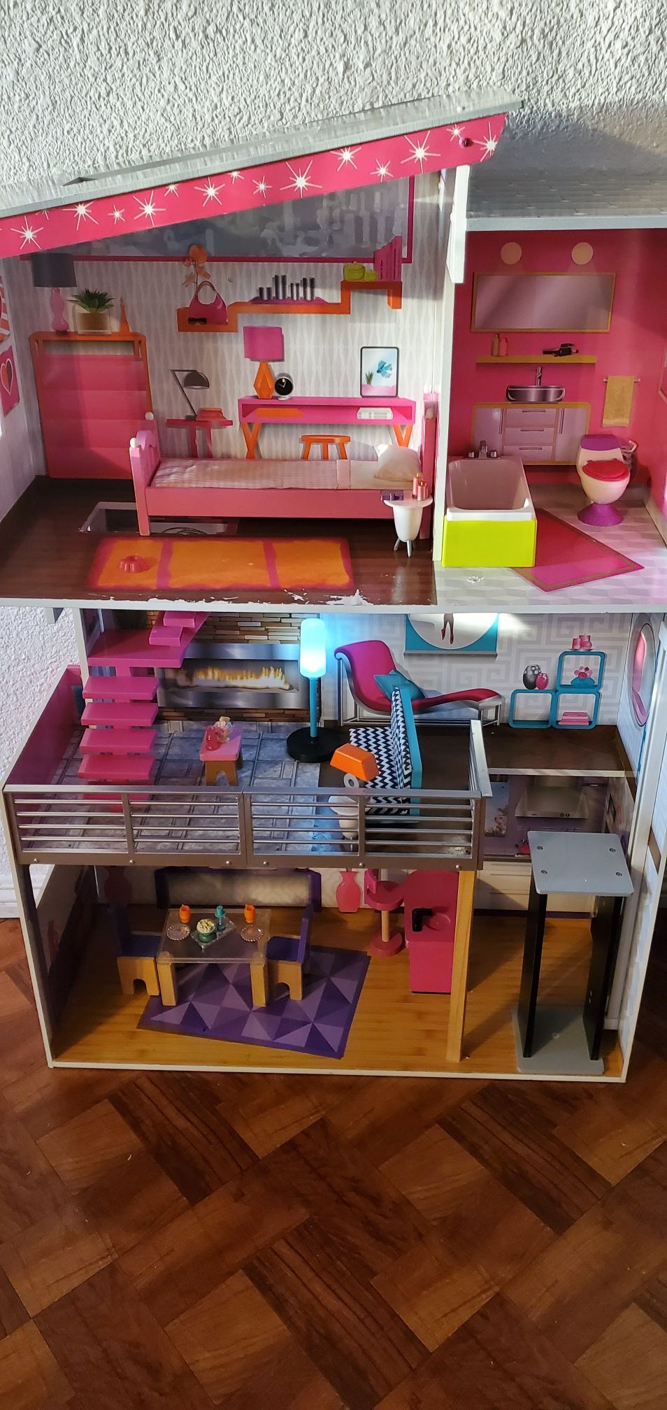 3 level Barbie house