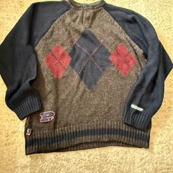 Rare Vintage Y2K Phat Farm Knitted Sweater Men’s Size XL, Not Ralph Lauren, Tommy Hilfiger, Gucci