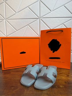 Women blue sandals - Size 8