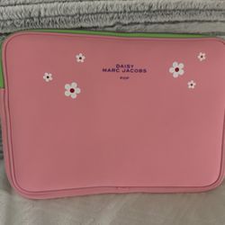 Authentic Marc Jacobs Pink Laptop Case Sleeve (like New) 