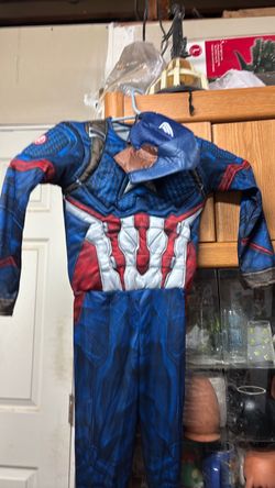 Captain America boys costume