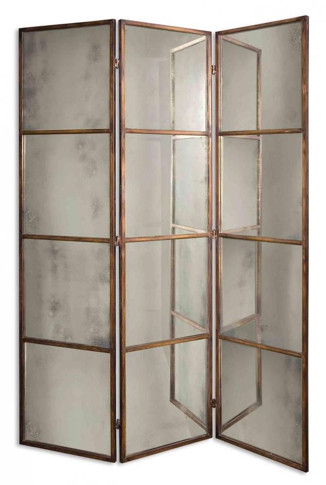 Mirrored Room Partition Vintage