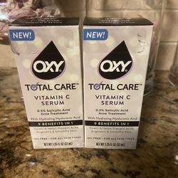 Set of 2 oxy total care hydrating face serum•1.25oz•all for $15