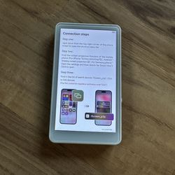 Selfie Monitor Screen for iPhone – 4K 30fps Vlog Screen with Bluetooth Remote