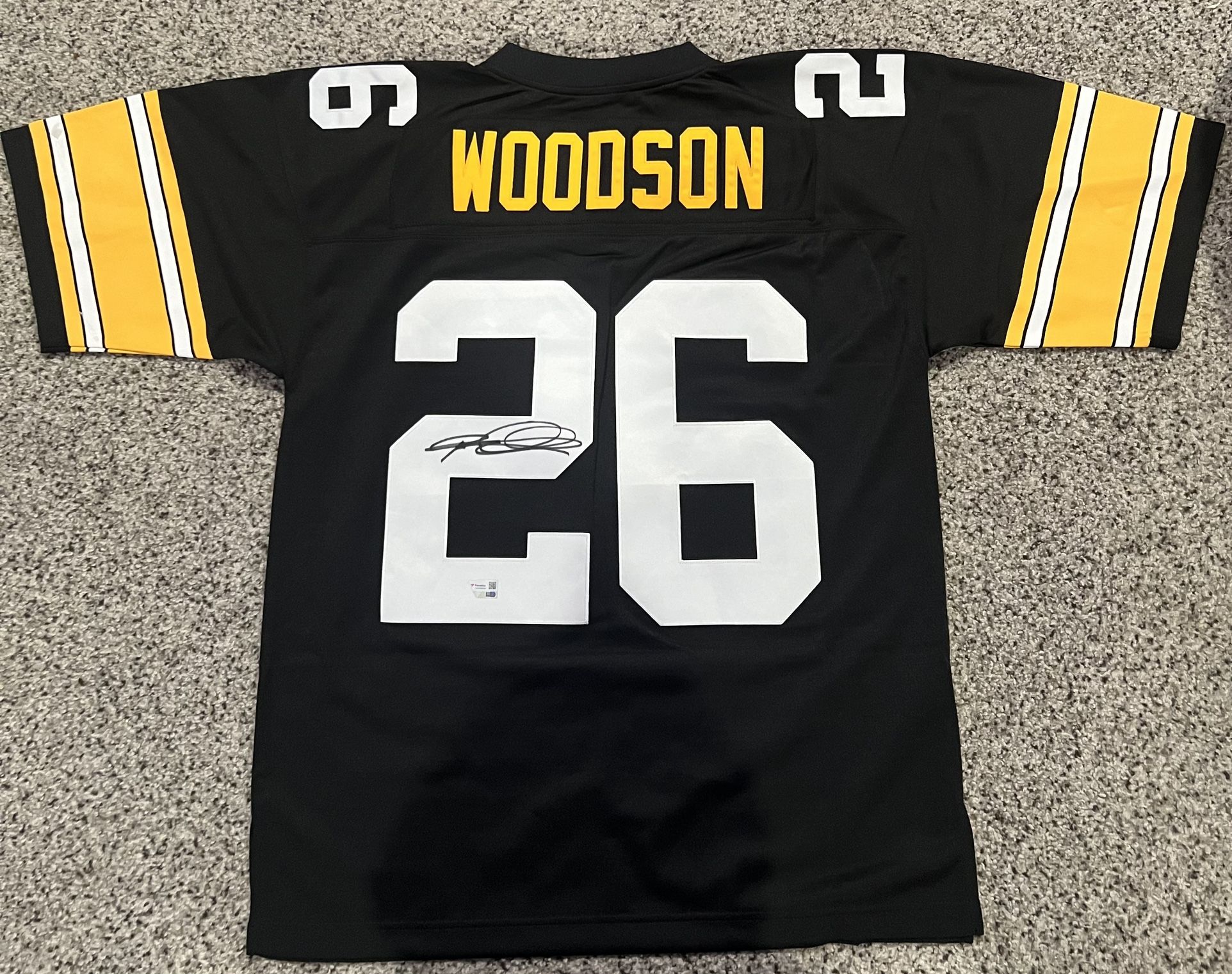 Rod Woodson Autographed Jersey