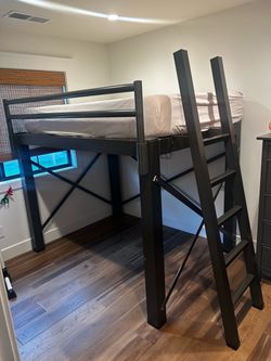 Full Sized Aluminum Loft Bed