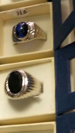 Mens rings sterling silver .925