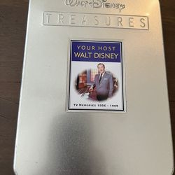 DVD Disney Treasures Your Host Walt Disney - Tin - Rare
