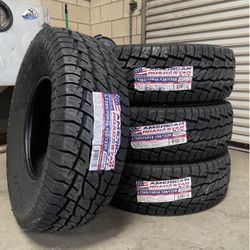 285/75/16 American Todo Terreno LT New Tires Installed And Balanced 