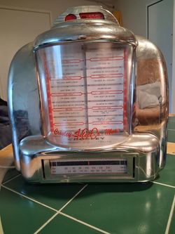 Old music jukebox pub style