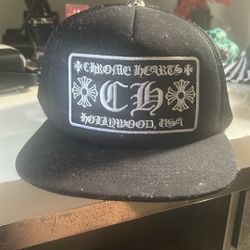 Chromeheart Trucker Cap Hollywood Black