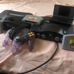 2 Nintendo 64 And Nintendo DS Light