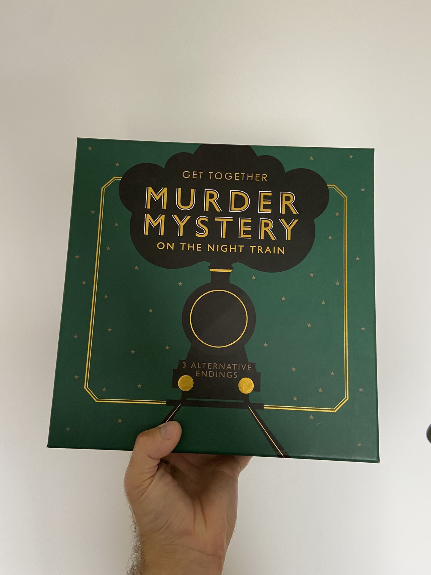 Unopened Murder Mystery Board Game