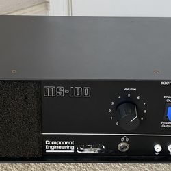 Component Engineering Booth Monitor Amplifier - Model MS-100