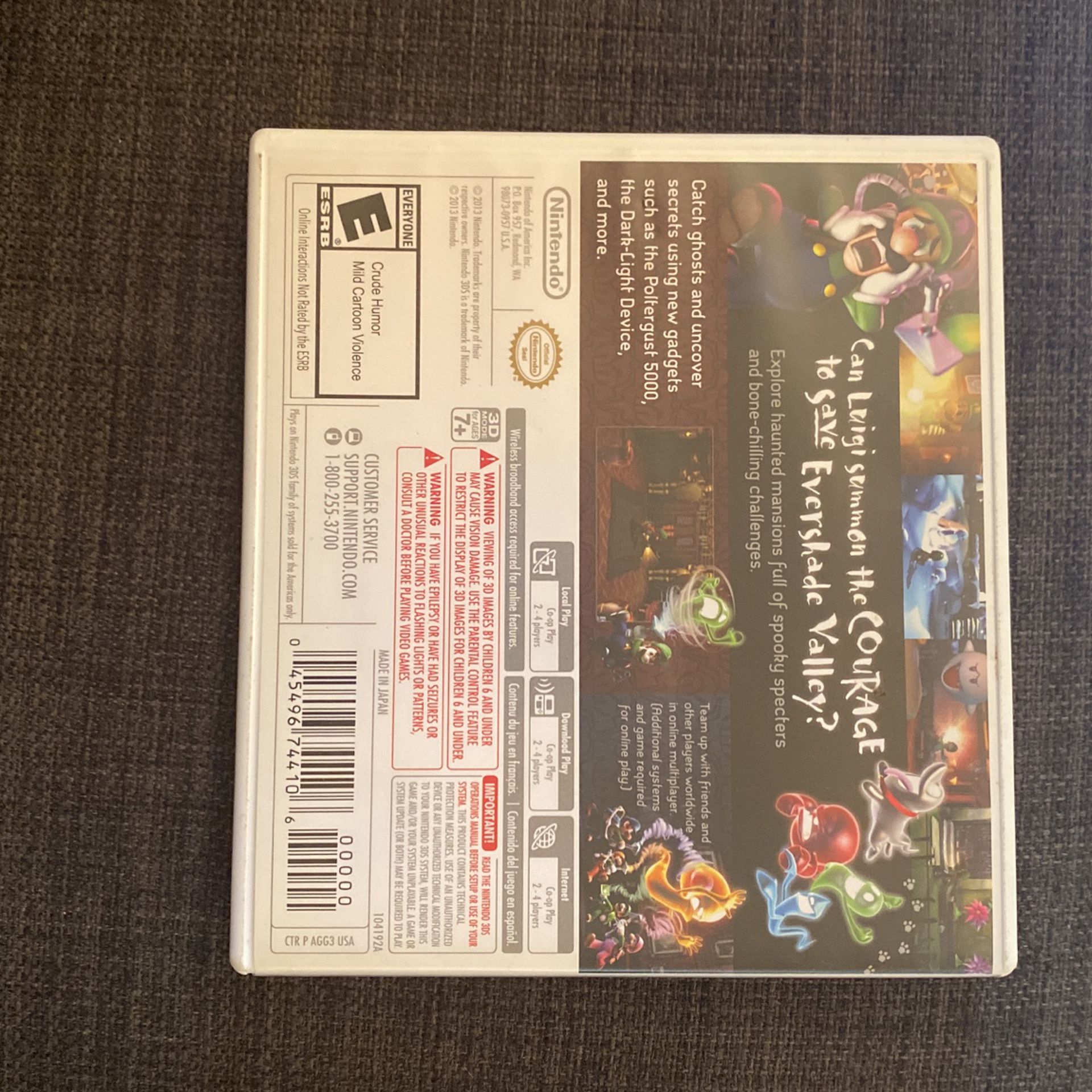 Luigi’s Mansion Dark Moon for 3DS