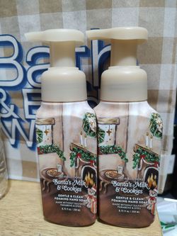 Bath & Body Works Santa milk and cookies soap $10