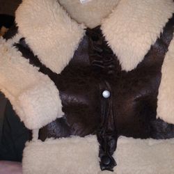 American Eagle Fur Dog Coat 
