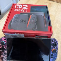 Nintendo Switch 2– Like New – Complete in Box + Pokémon Game + Protective Cover