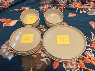 Dinnerware for four