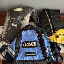 3 camelbak water canisters hydration system