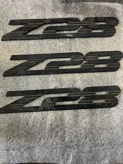 Camaro Z28 decals (3) of em