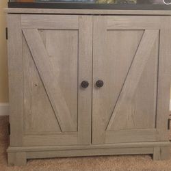 Fish Tank Stand (Washed Grey Oak Finish)