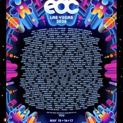 EDC Las Vegas 2026 GA+ 3 Day Ticket 