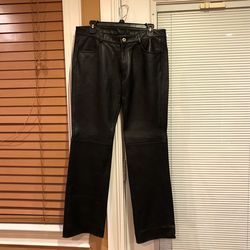 Designer “Michael Hoban” Genuine Leather Pants