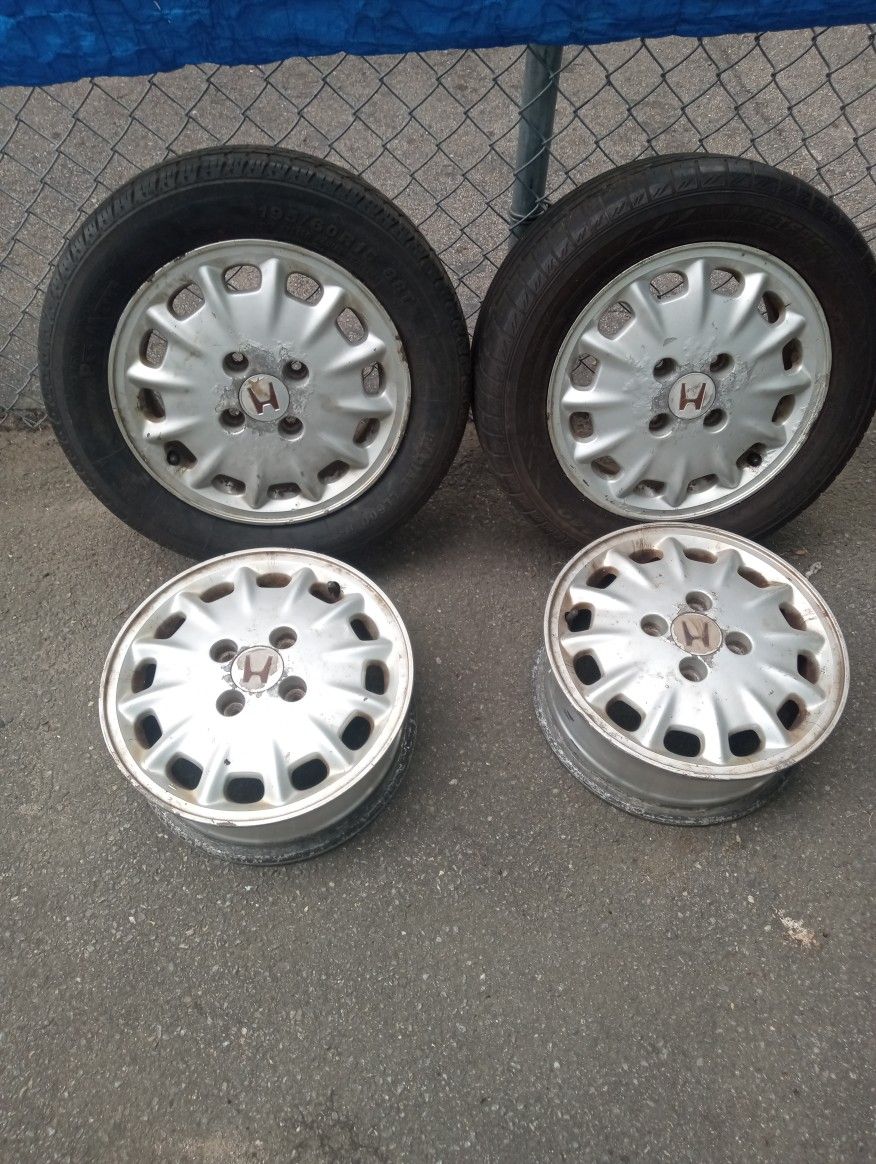 Stock Rims For Honda Accord 4 Lug B. O