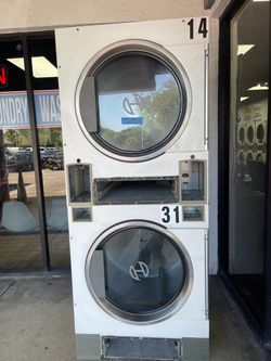 Huebsch Dryer Double Stack