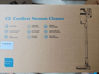 NEW Cordless Vacuum Cleaner – 21KPa, 60Min Runtime, Self-Standing