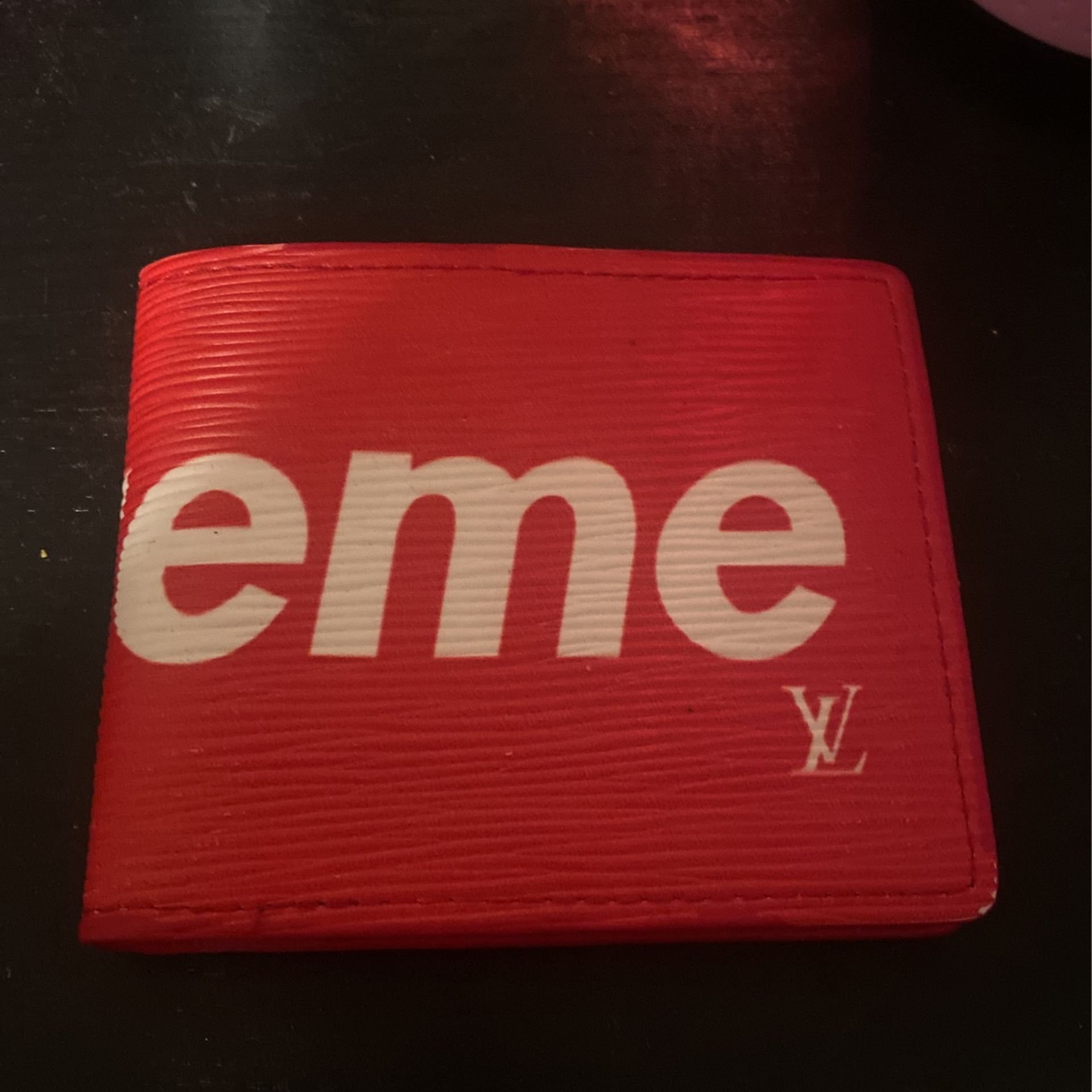 Supreme X Louis Vuitton Wallet (authentic)