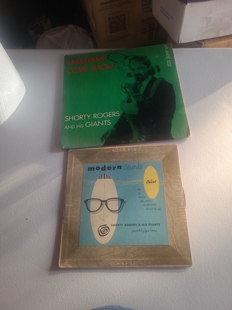 Vintage Shorty Rogers Vinyl Records