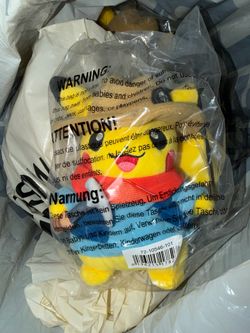 Pokemon fossil museum excavator pikachu plush