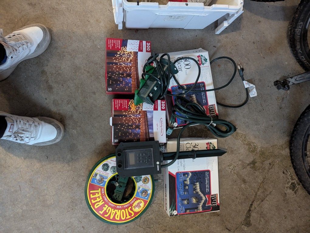 Christmas Lights and Outlets