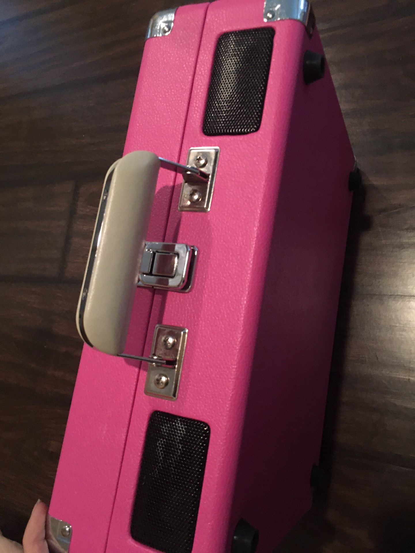 Crosley Pink Record Player