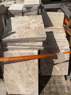 Ivory French patern travertine
