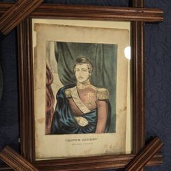 Currier and Ives Prince Albert Original Lithograph Print