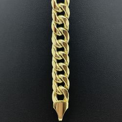 Gold Bracelet Miami Cuban 14K 