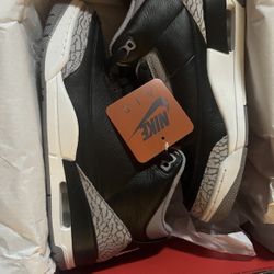 Air Jordan 3 Retro OG Black Cement Size 9.5
