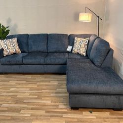 🎀AVIEMORE INK 2-PIECE RAF SECTIONAL WITH CHAISE👌 OTHER COLOR AVAİLABLE 