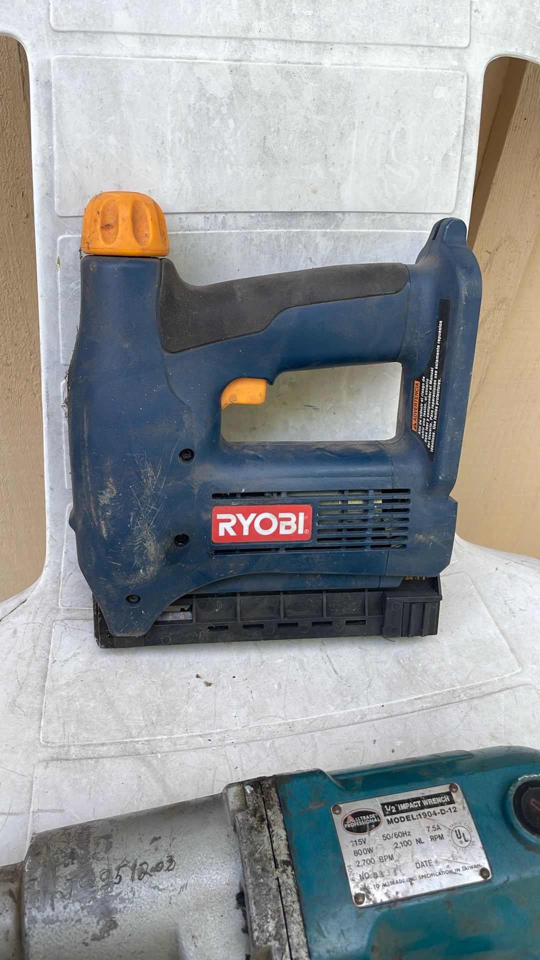 RYOBY nail gun