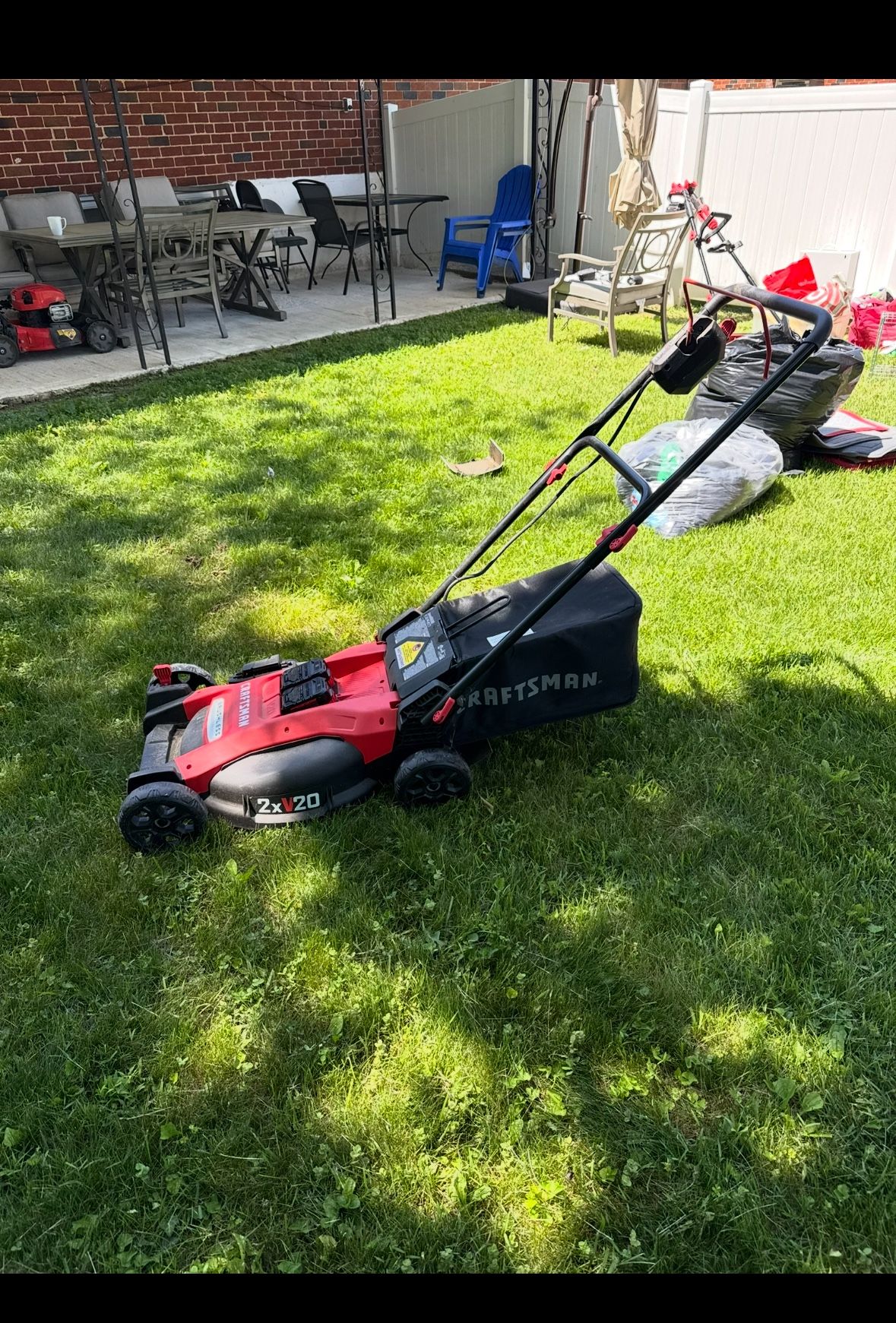 Red Craftsman Lawn Mower 